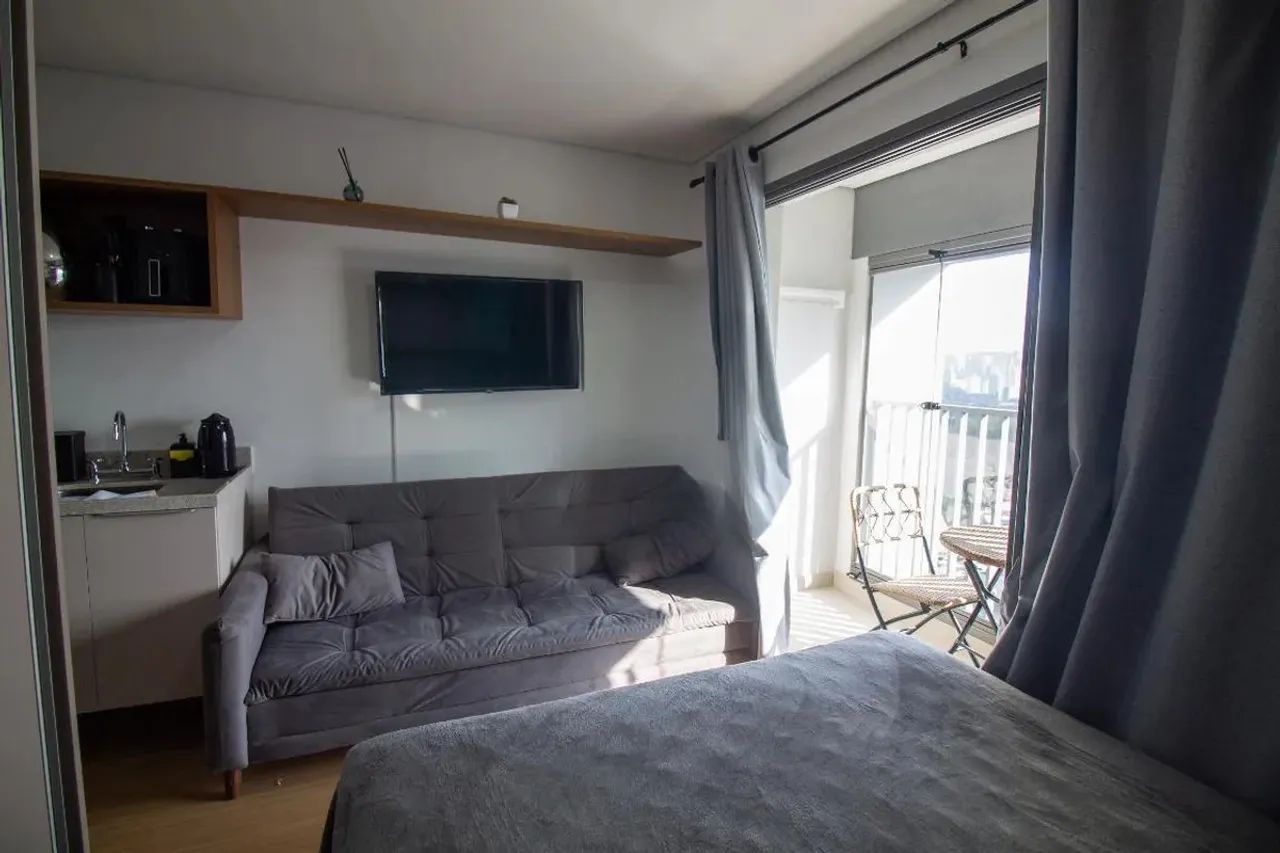 Apartamento à Venda - Santo Amaro , 1 Quarto, 25 m2 - Foto 5