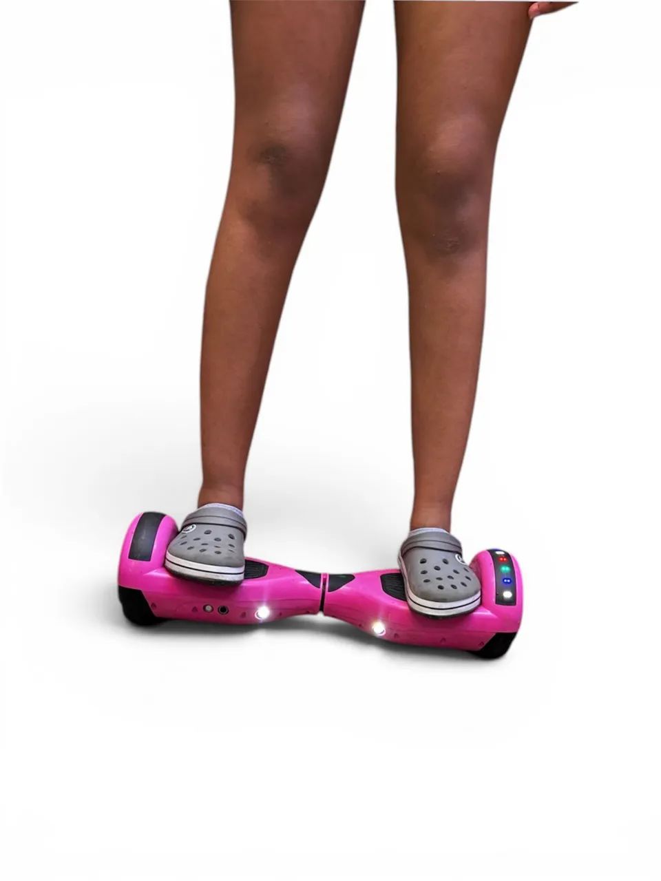     Hoverboard Rosa Seminovo - Foto 4