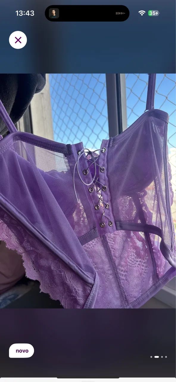 Corset lilas - Foto 2
