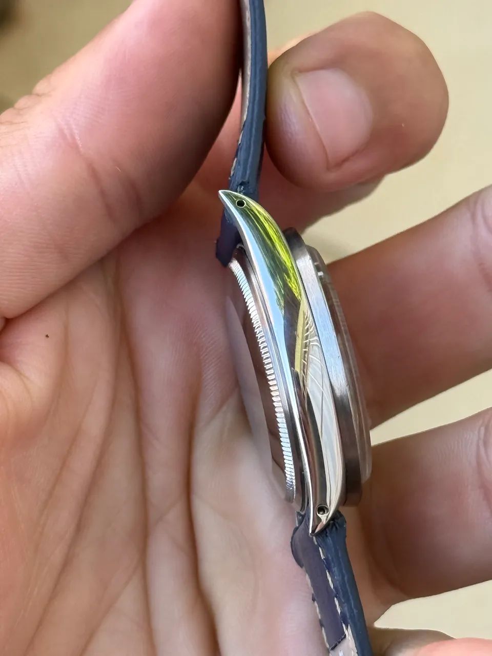 Rolex Oyster Perpetual Date Azul - Foto 4