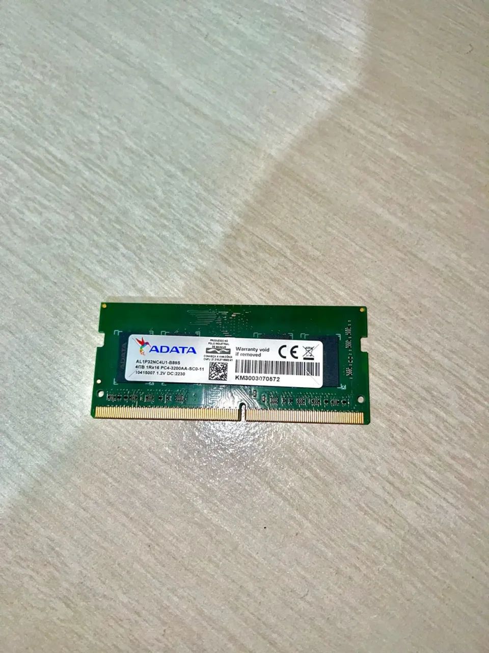 Memória RAM 4GB DDR4 ADATA 3200MHz SO-DIMM para Notebook - Foto 5