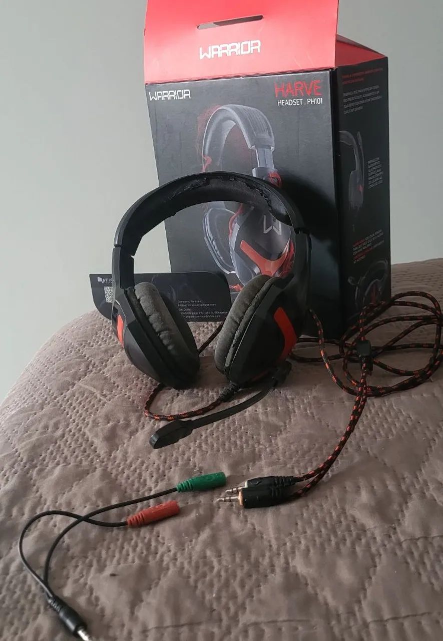 Headset Warrior Usado - Foto 4