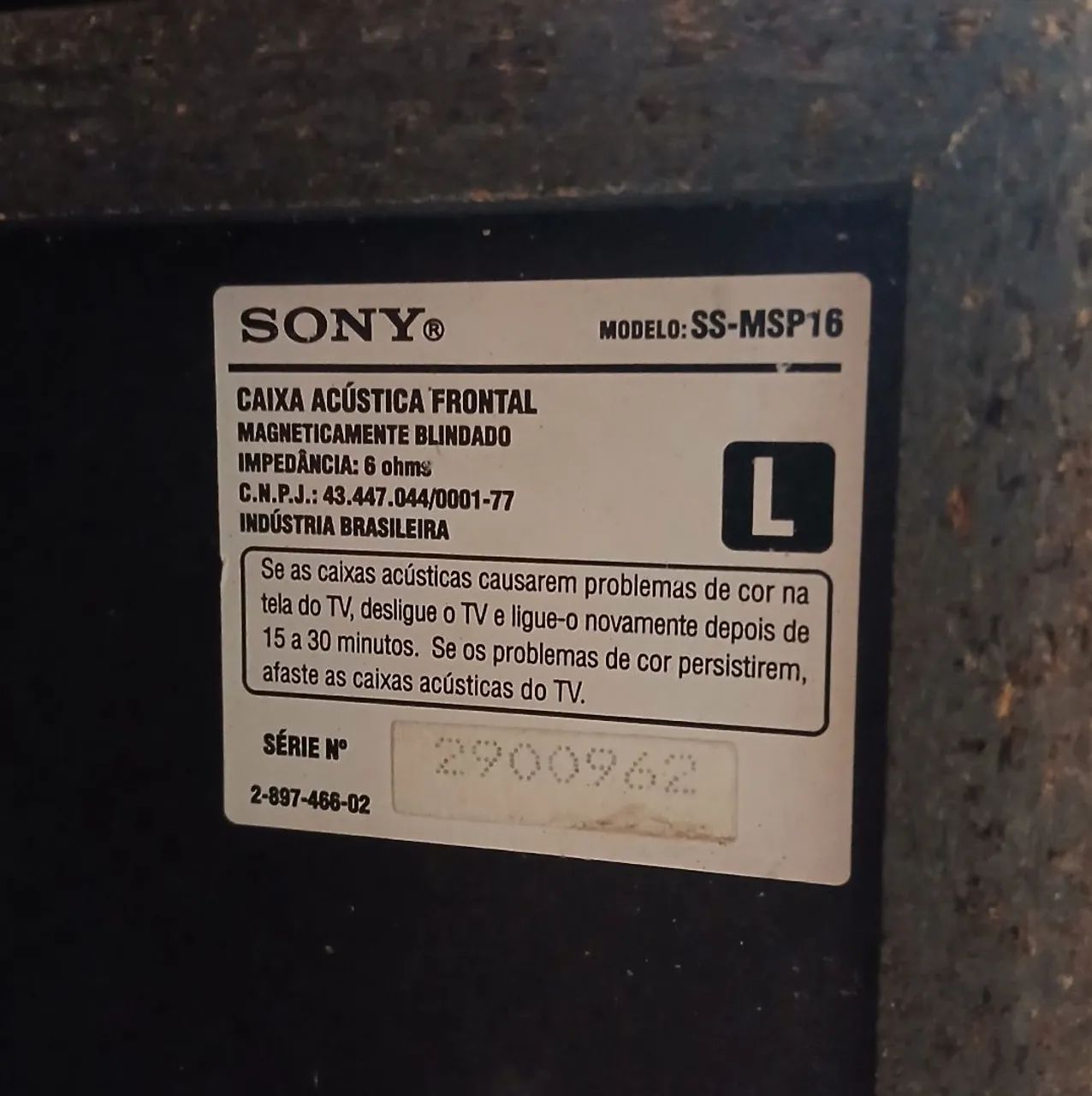Caixas Som Sony.  Torre.     Impecável  - Foto 2