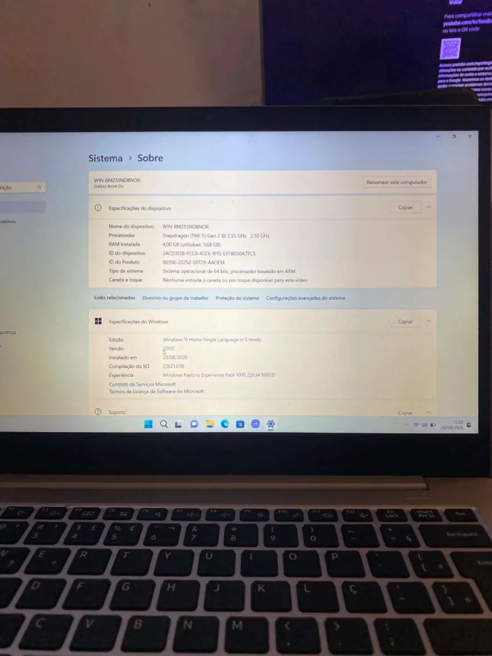 Notebook Samsung Galaxy Book Go - Foto 4