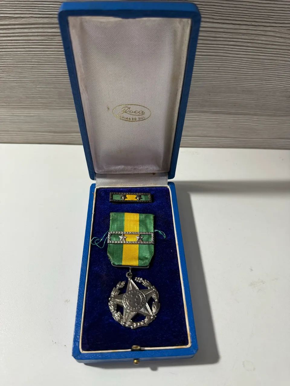 Antiga Medalha Militar Brasileira em Prata - 20 Anos de Bons Serviços (Decreto 4.238/1901) - Foto 2