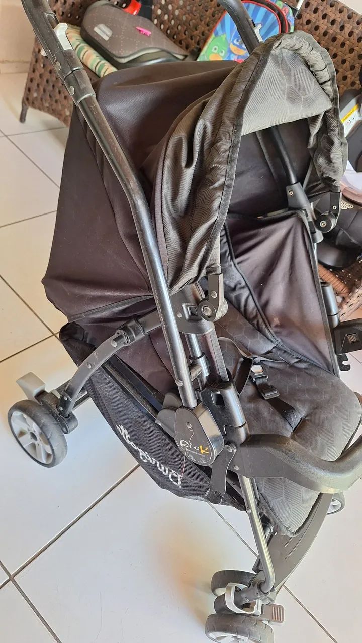 Conjunto Burigotto (carrinho e bebê conforto) - Foto 3