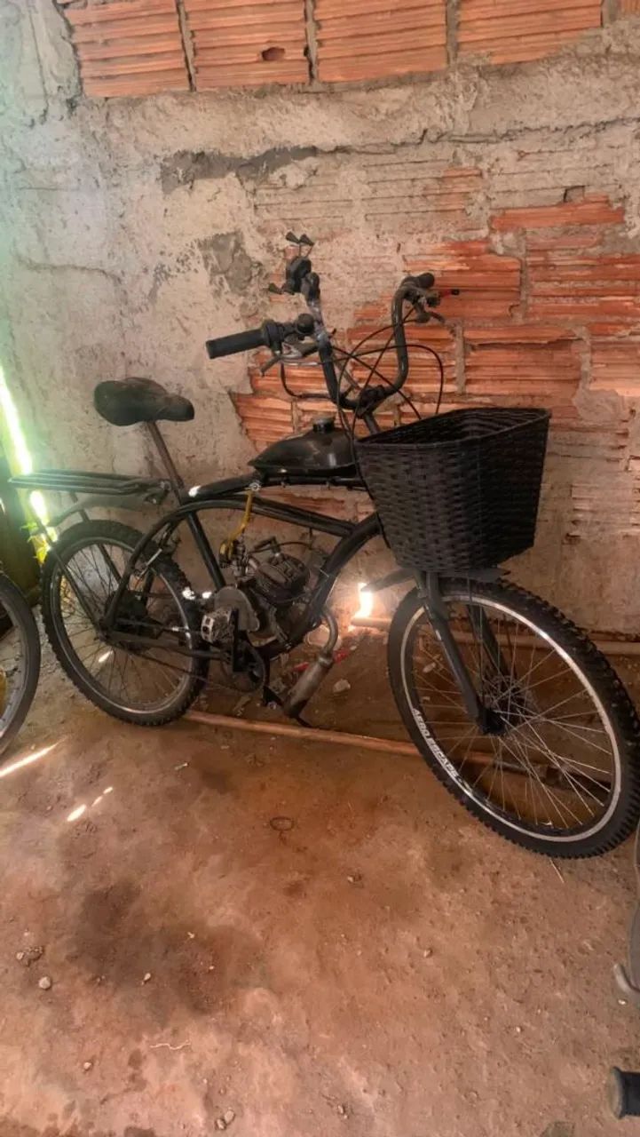 Bicicleta motorizada 2 tempos  - Foto 3