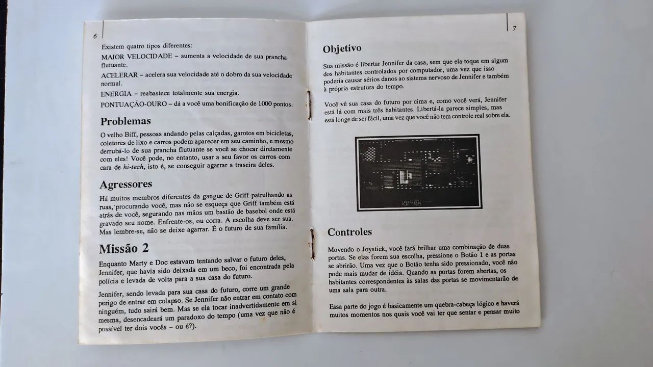Manual Original Back to the Future II - Master System Tectoy (Com Etiqueta) - Foto 2