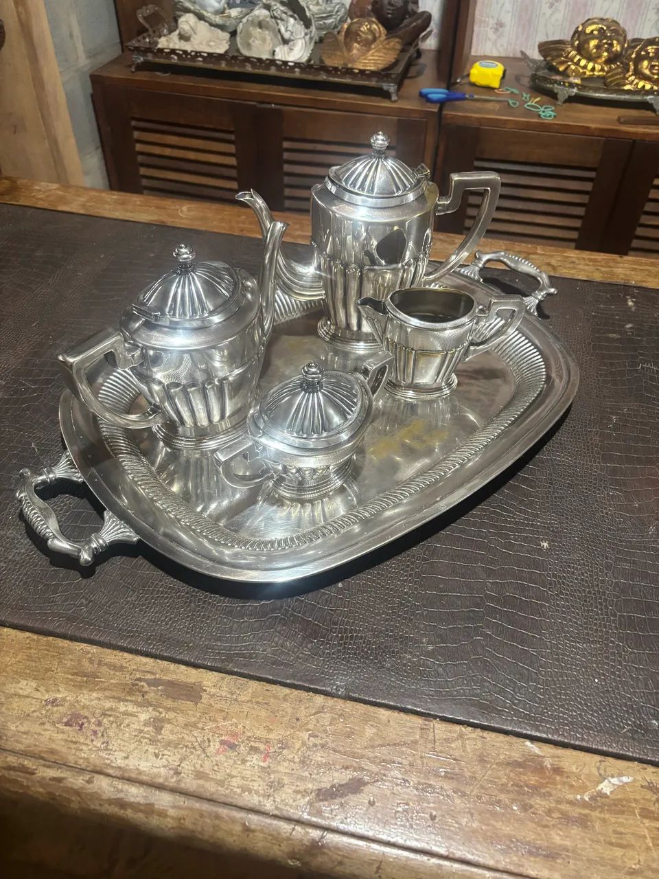 Peças de prata antiga - Foto 2
