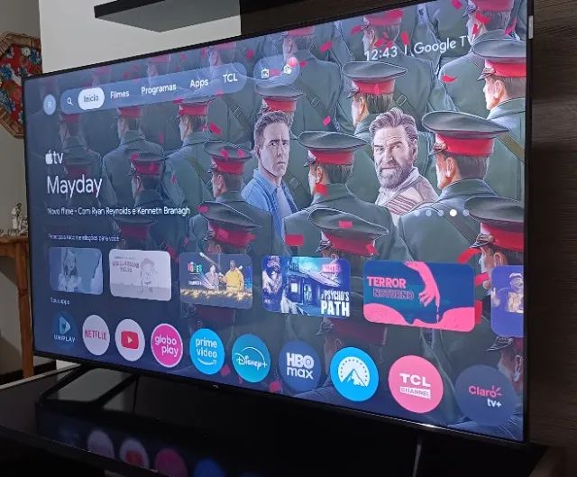  SMART TV TCL 55 QLED 4K - GOOGLE TV - Foto 2