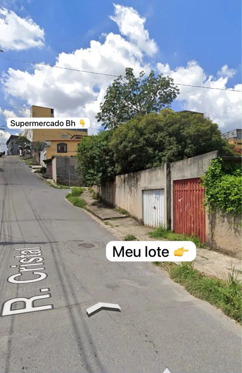 Lote com loja a metros do supermercado BH