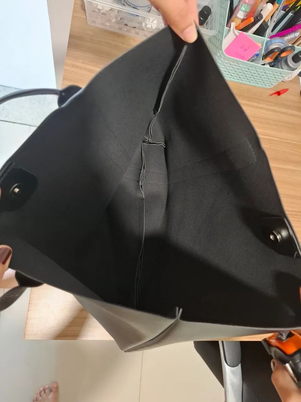 Bolsa couro sintético corello - Foto 3