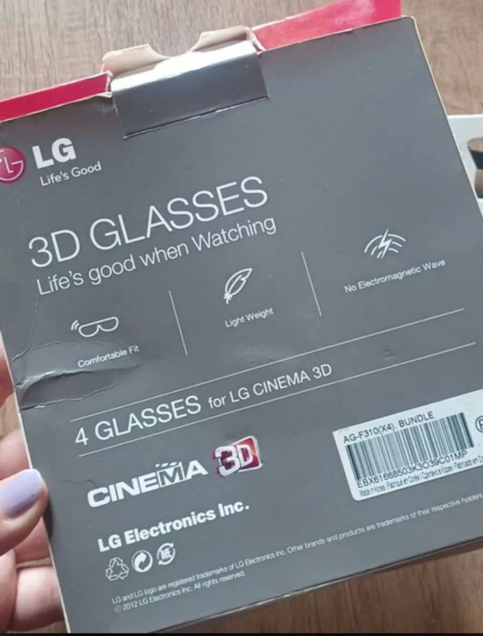 KIT 4 ÓCULOS LG cinema 3d - Foto 5