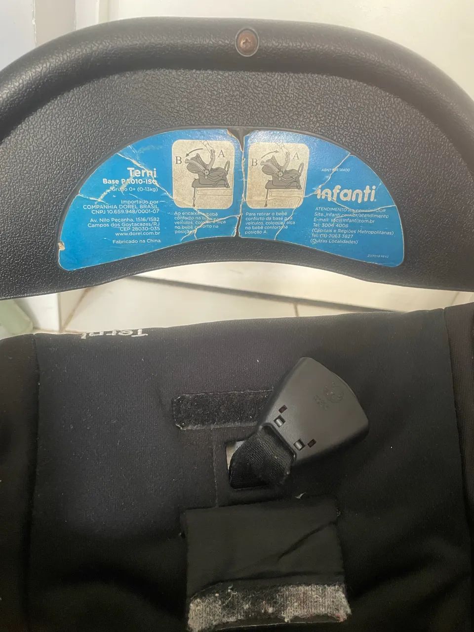 Bebê Conforto Infanti Terni + Base Isofix