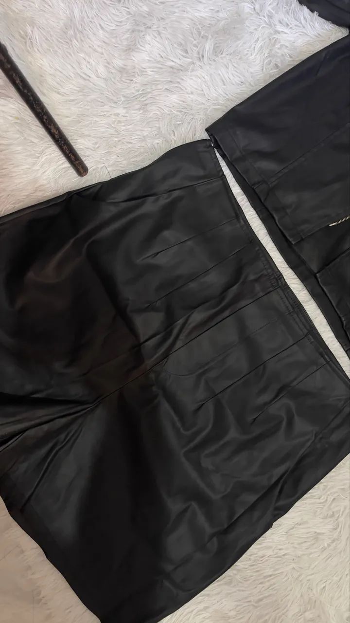 Conjunto de couro 