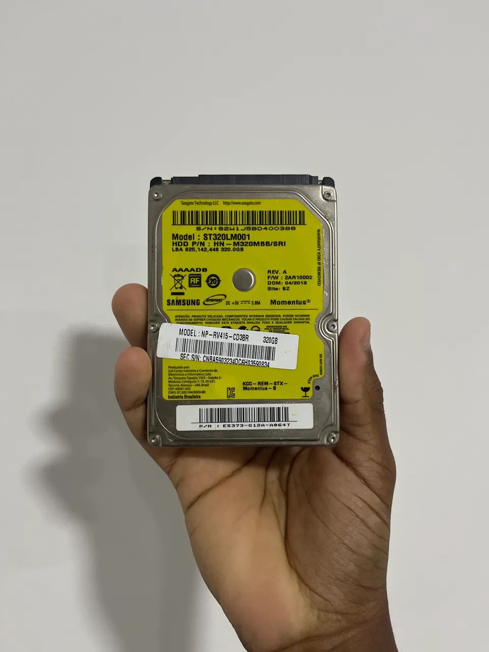 HDD 320 GB SAMSUNG