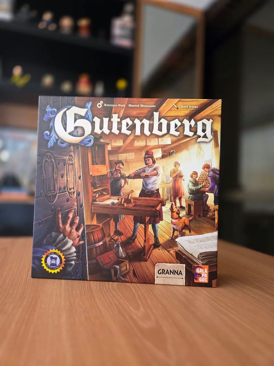 Gutenberg Board Game 