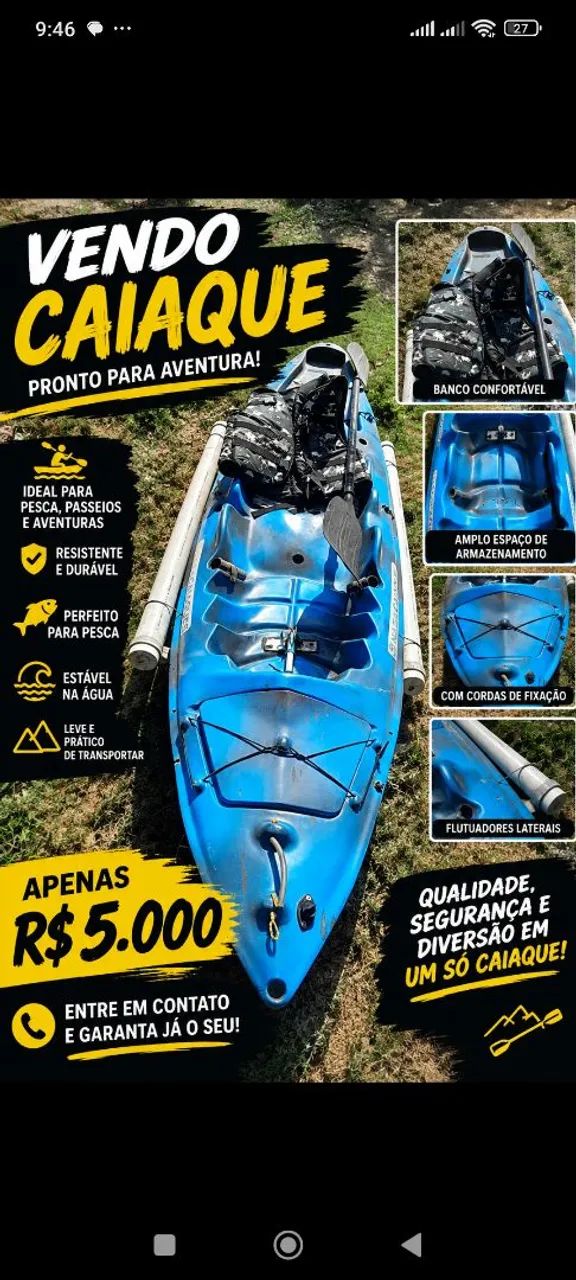 Vendo caiaque