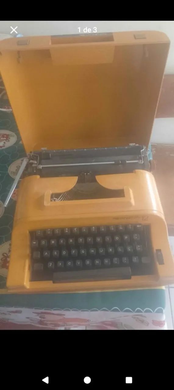 Máquinas de escrever antiga ACEITO PROPOSTA