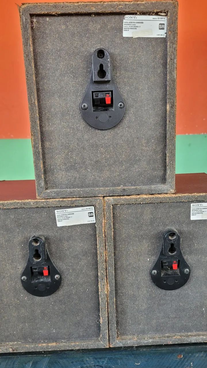 3 CAIXINHAS DE SOM SONY. - Foto 2