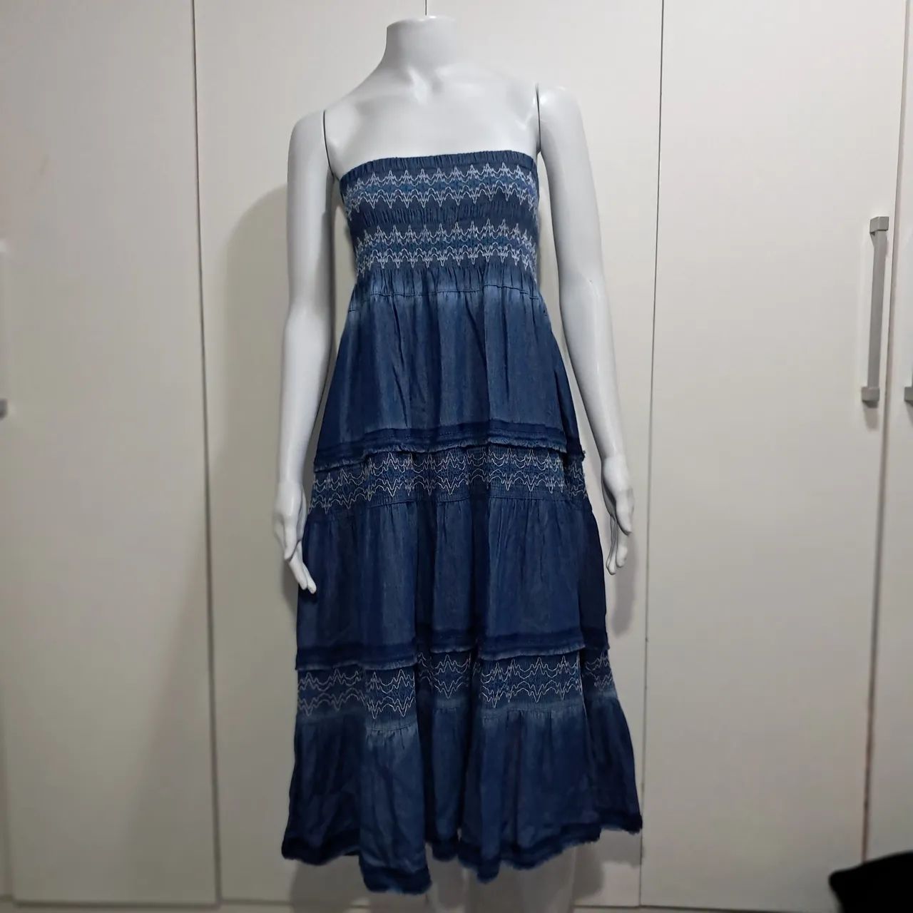 SAIA ou VESTIDO jeans  - Foto 2