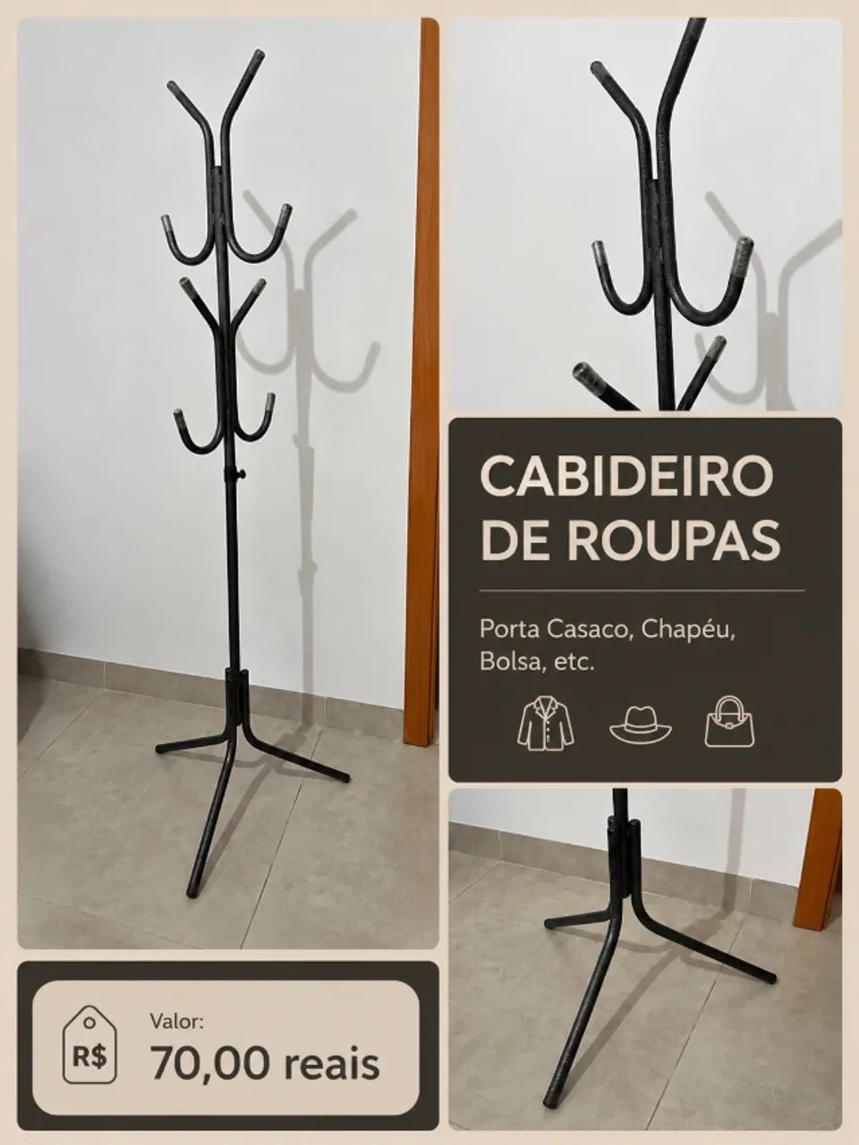 Cabideiro De Roupas