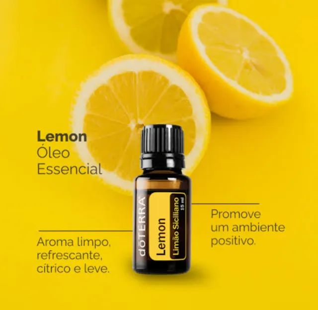Óleo Essencial Lemon doTERRA 15ml - Original Lacrado (Pronta