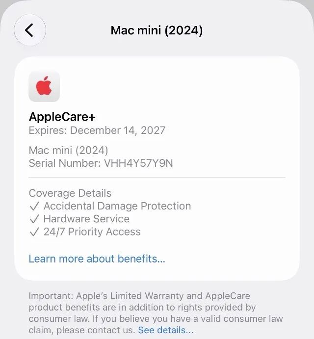 Mac mini M4 16gb 512ssd com Applecare+ Novissimo! - Foto 2