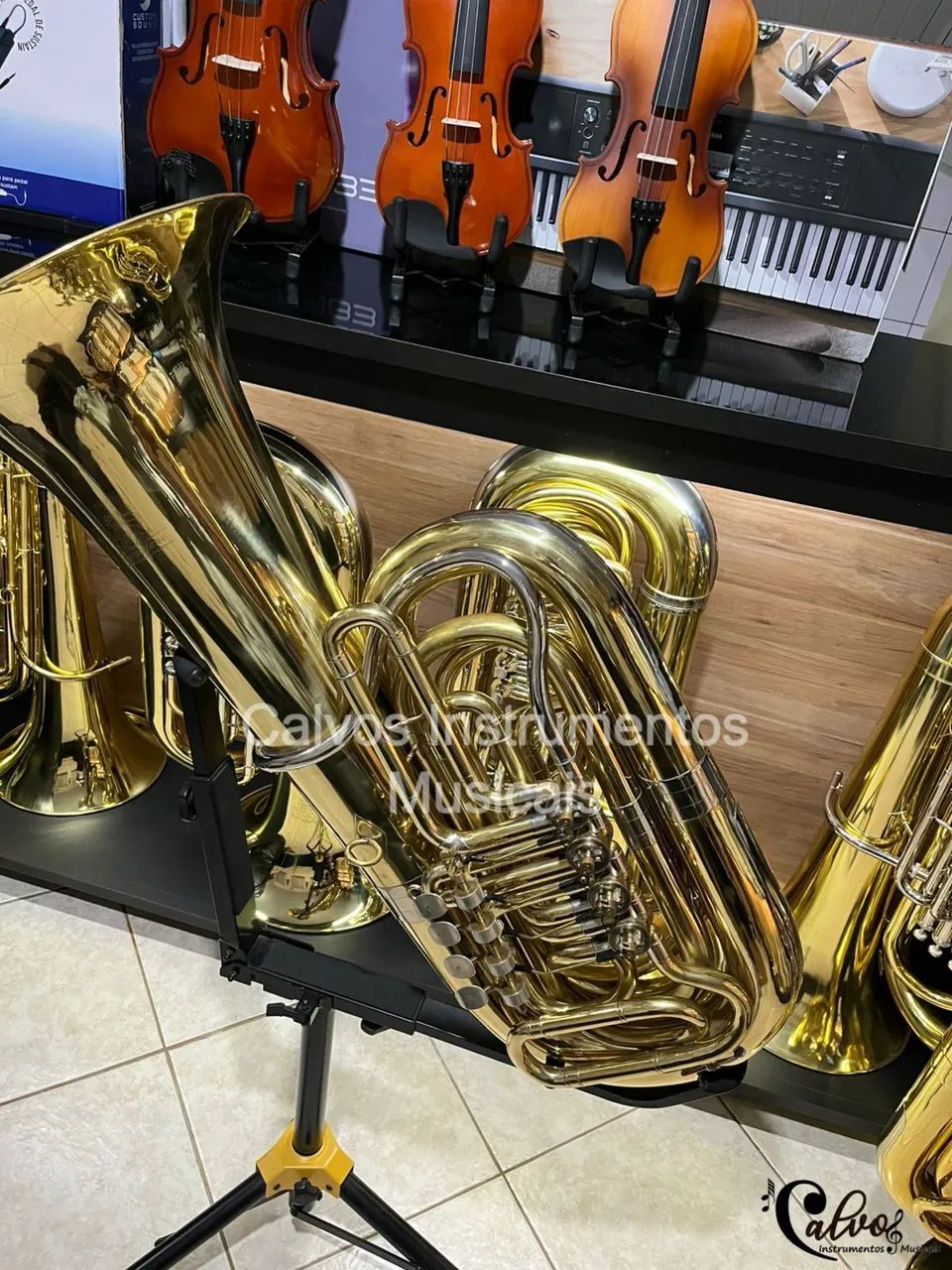 Tuba Lignatone Sib 4/4  - Foto 4