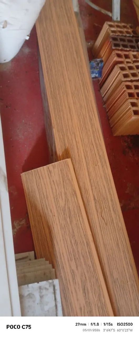 Forro plasbil PVC duplo frisado 