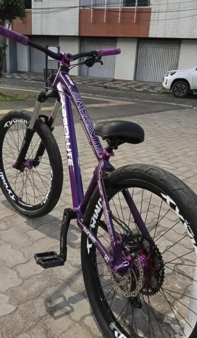 Bicicleta Absolute Roxa - Foto 2