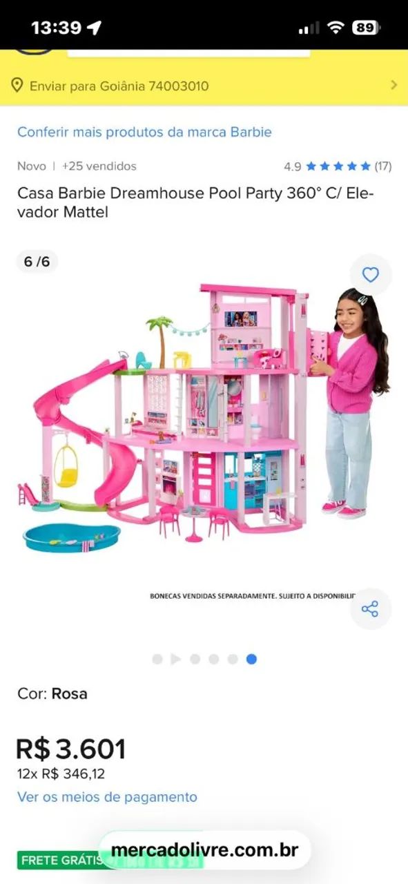 Casa da Barbie Mattel  - Foto 5