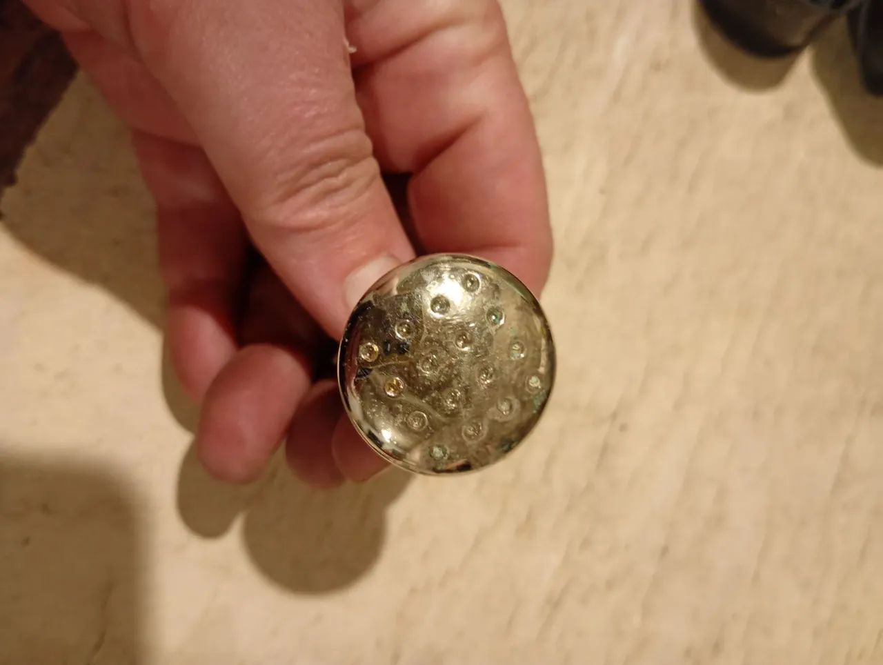 Puxadores de móvel antigo 9 peças  - Foto 3