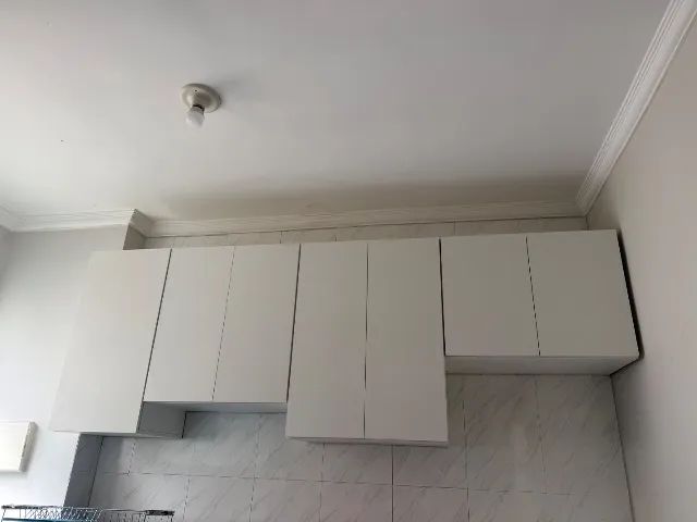 Armários de cozinha planejado em MDF branco  - Foto 4