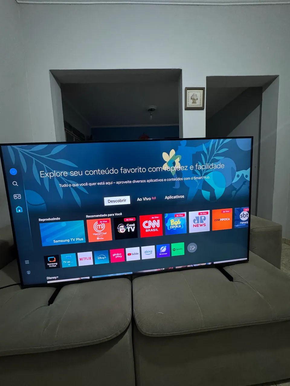 Smartv 55" Samsung - Trocas - Foto 4