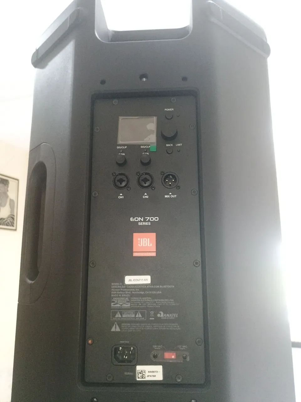 Caixa jbleon 715 com bluetooth  - Foto 2