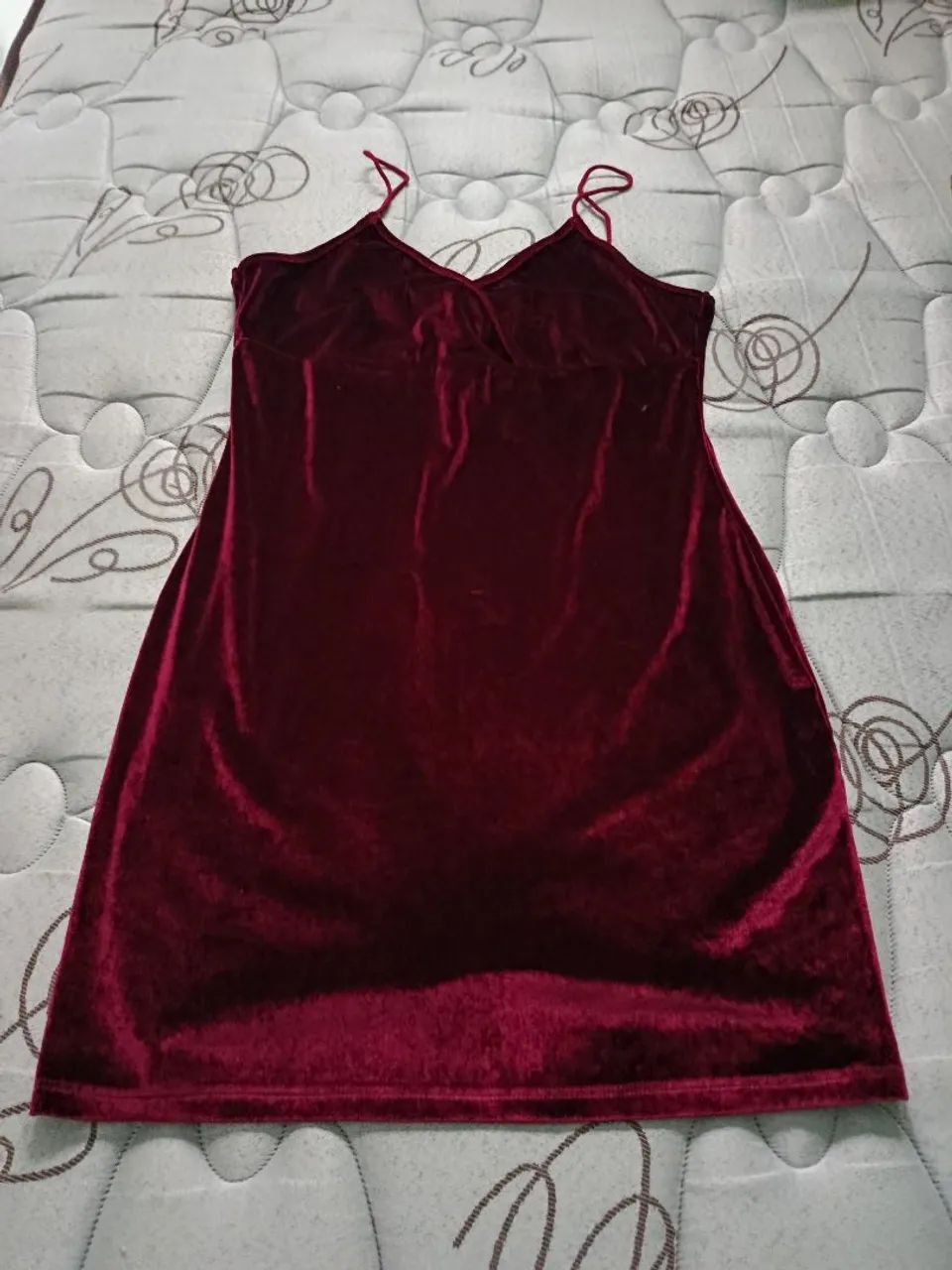 VESTIDO DE VELUDO