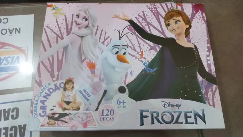 Frozen - Quebra cabeças 120 peças