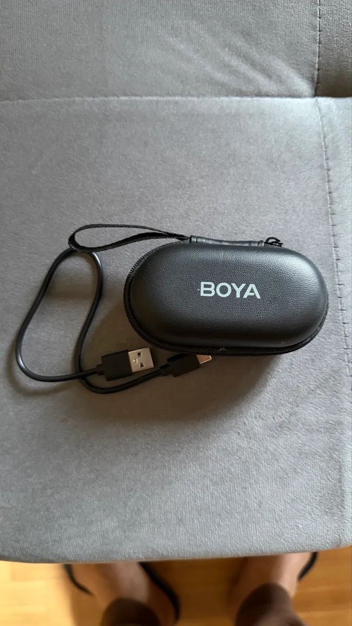 Microfone Sem Fio Boya Omic - Comprado no Site Oficial (2 Usos / Com NF)