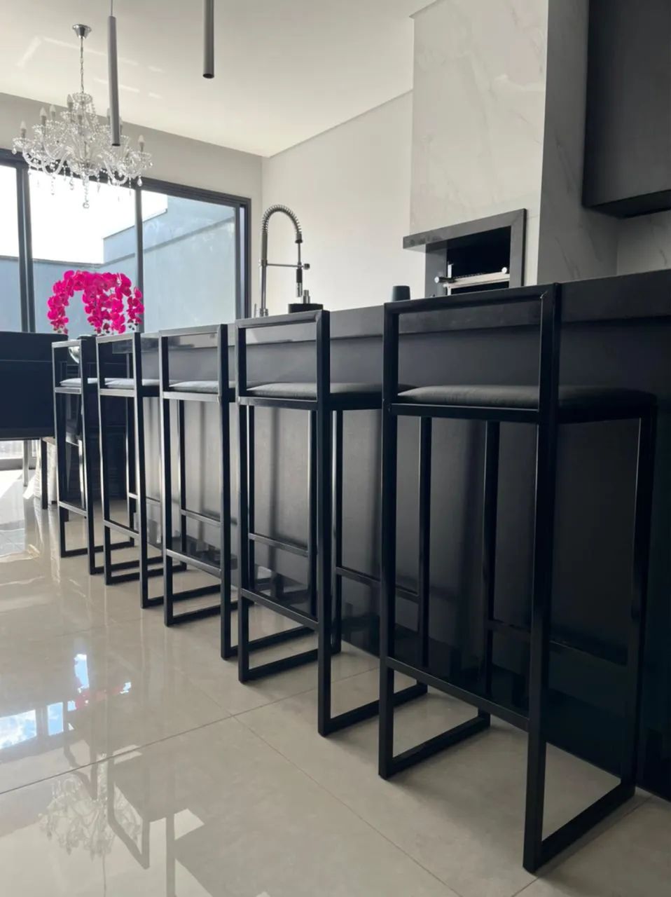 Banquetas estilo industrial 