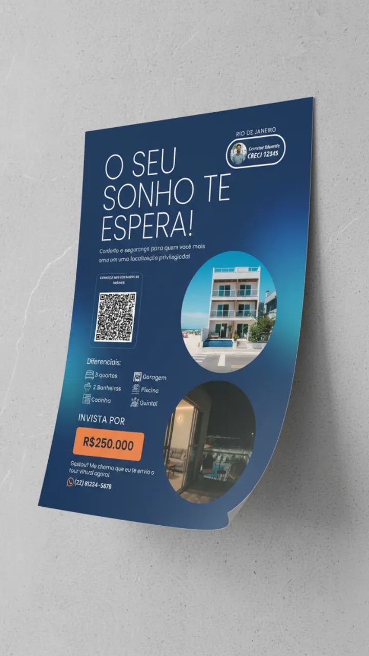 Panfleto Profissional para Corretores e Imobiliárias - Foto 4