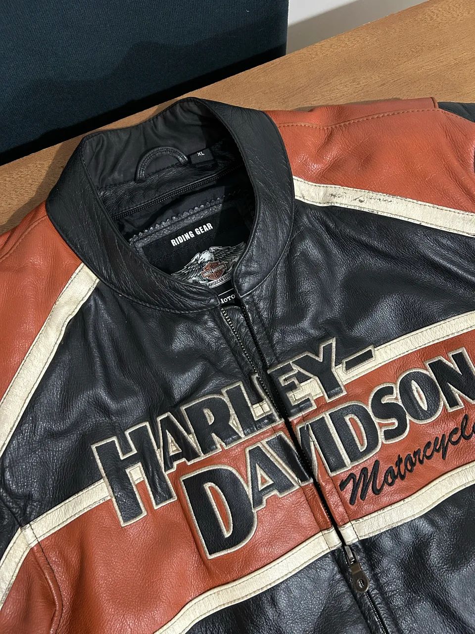 Jaqueta Couro Harley Davidson Vintage 