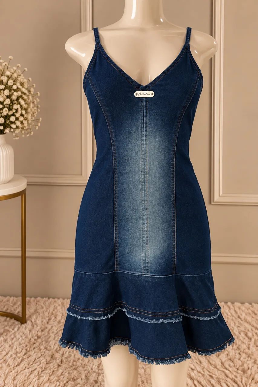 Vestido Feminino Jeans