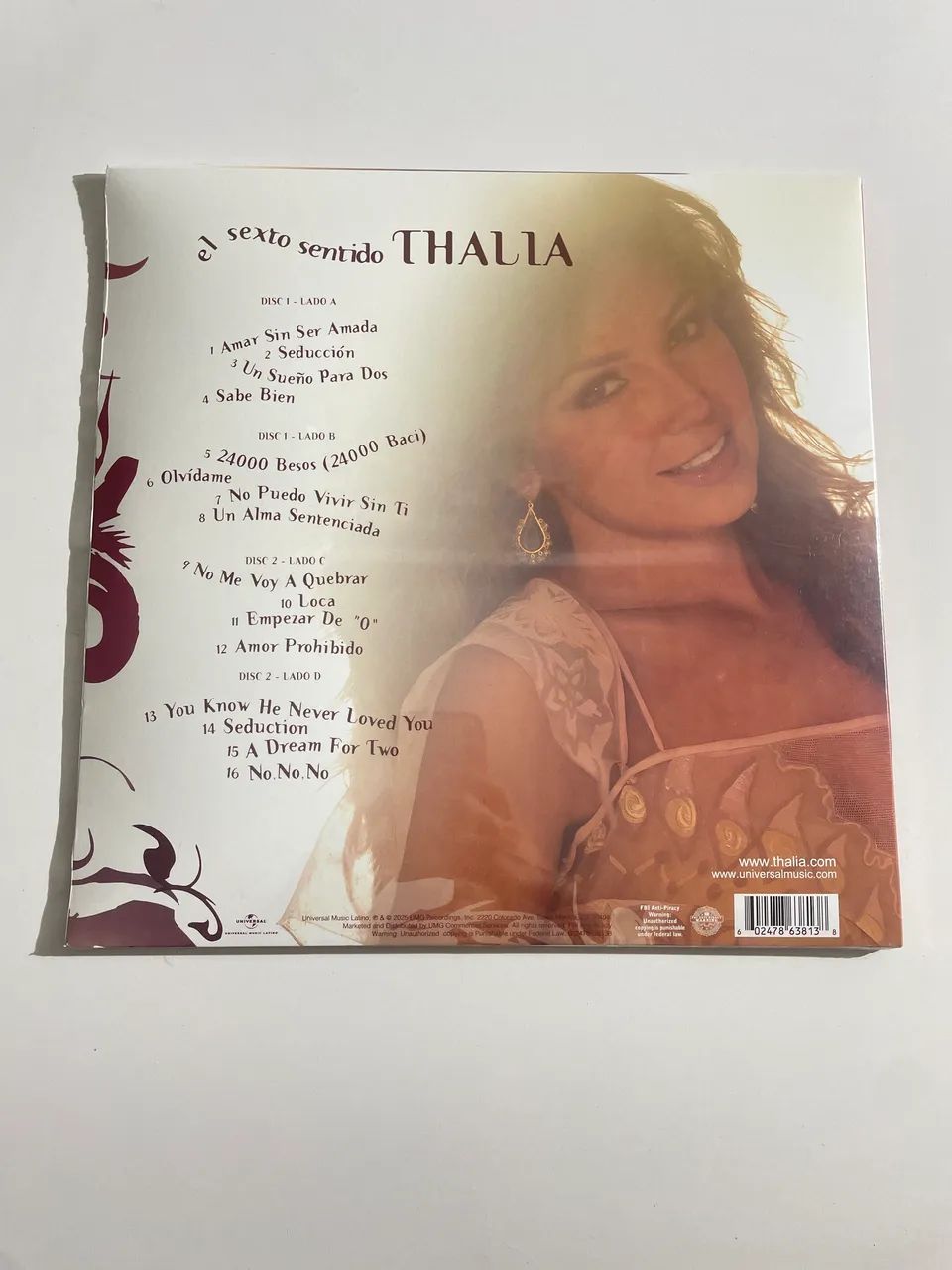 Thalia - El Sexto Sentido - vinil - lp  - Foto 2