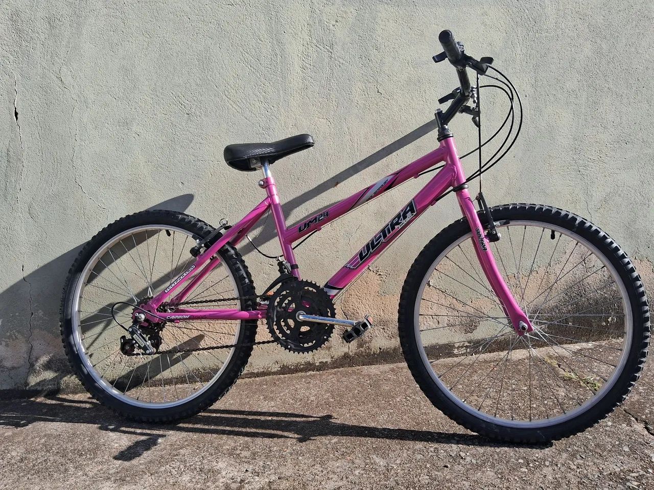 Bicicleta aro 24 com pouquíssimo uso  - Foto 4