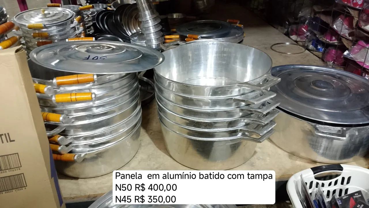 Panelas e Panelões em alumínio  - Foto 2