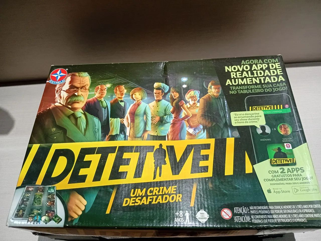 Detetive Jogo de Tabuleiro da Estrela