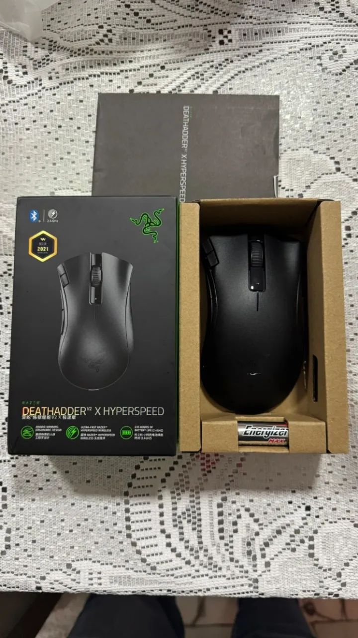 Mouse Razer Deathadder V2 hyperseed - NOVO NA CAIXA - Foto 5