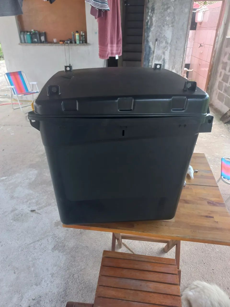 Bau icbras 110lt completo com suporte - Foto 4