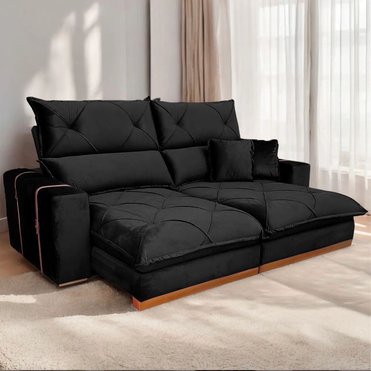 Sofá Retrátil de Alto Conforto - Foto 3
